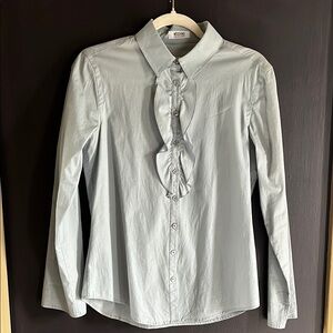 Moschino Cheap and Chic Light Gray Blouse
